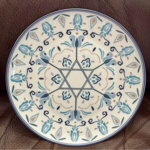 Mikasa Hanukkah Celebration 9” Bone China Salad Plate